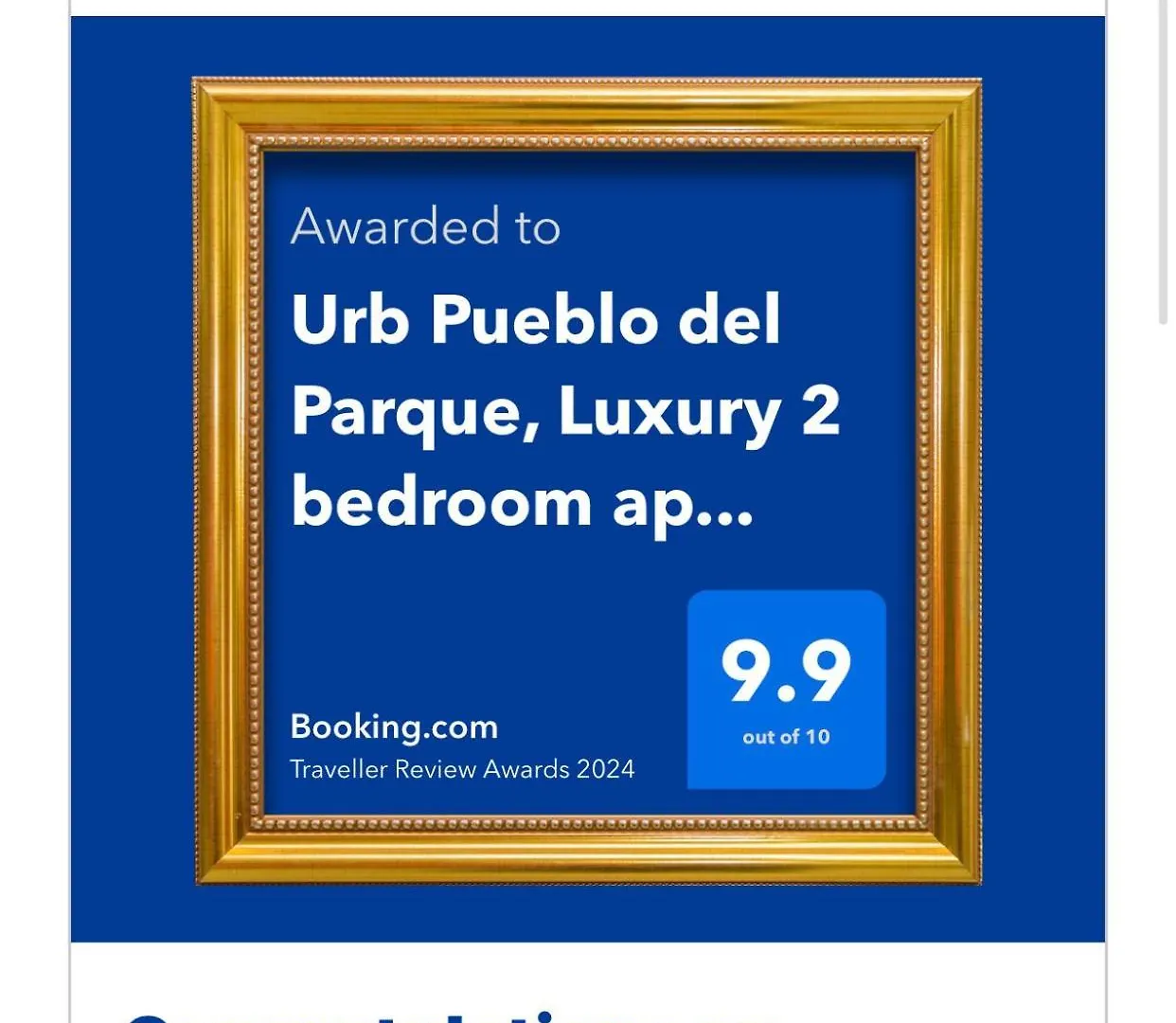 דירה בנאלמדנה Urb Pueblo Del Parque, Luxury 2 Bedroom Apartment. Fantastic Central Location.